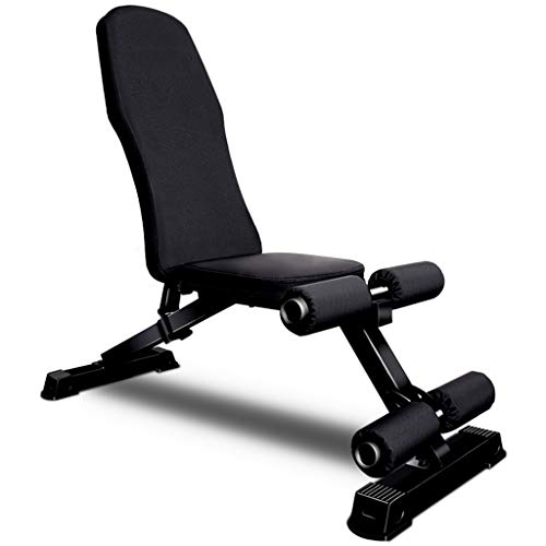 Bancos Ajustables Banco De Pesas Plegable Adelgazante Casero Press De Banca Casero del Equipo De La Aptitud Tabla De Ayuda para Abdominales Silla Fitness Multifuncional para El Hogar Bancos