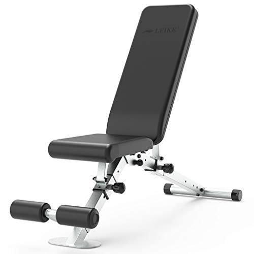 Bancos Ajustables Ejercicio Casero Músculo Abdominal Que Adelgaza Banco Plegable con Mancuernas Press De Banca Casero del Equipo De La Aptitud Tabla De Ayuda para Abdominales Abdominales En Banco con