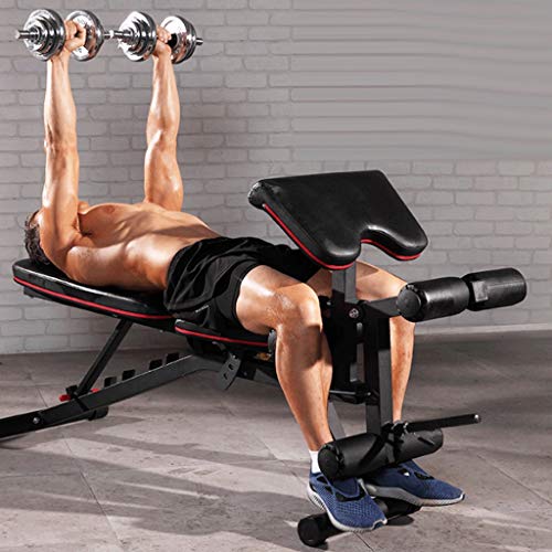 Bancos Ajustables Heces Sacerdote Peso Banco de Entrenamiento Ajustable |335 LBS Capacidad Capacidad INCLUIDA DE INCLINACIÓN Ejercicio PLANTO |Plegable for el Gimnasio casero Banco de musculación Bancos Ajustables Heces Sacerdote Peso Banco de Entrenamiento Ajustable |335 LBS Capacidad Capacidad INCLUIDA DE INCLINACIÓN Ejercicio PLANTO |Plegable for el Gimnasio casero Banco de musculación