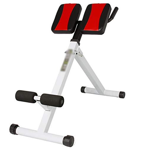 Bancos ajustables Silla Romana, Silla de Fitness para Adelgazar de Cintura y Abdomen, Tabla supina, Taburete Romano, Equipo de Ejercicio físico, diseño Plegable, hogar Multifuncional