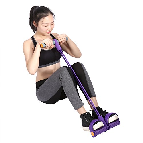 Banda elástica de entrenamiento deportivo para tirar y extender, con espuma y pedales. ideal como equipo de bodybuilding, ejercicio, estiramientos, adelgazamiento Banda elástica de entrenamiento deportivo para tirar y extender, con espuma y pedales. ideal como equipo de bodybuilding, ejercicio, estiramientos, adelgazamiento