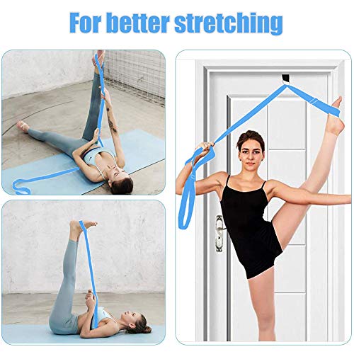 Banda Elástica para Piernas - Estirador de Piernas en la Puerta, Correa Elástica Ajustable para Yoga, Ballet, Taekwondo, Baile o Entrenamiento de Gimnasia Casa o Gimnasio Banda Elástica para Piernas - Estirador de Piernas en la Puerta, Correa Elástica Ajustable para Yoga, Ballet, Taekwondo, Baile o Entrenamiento de Gimnasia Casa o Gimnasio