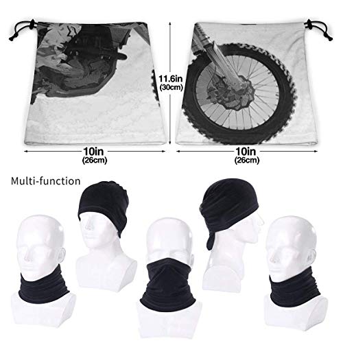 Bandanas para cuello sin costuras, protección contra el viento, para hombres y mujeres, motocross Dirt Bike Racer