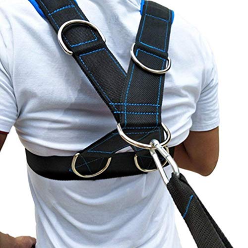 Bandas de resistencia, Kits de arnés de trineo de pesas Arnés de tracción de neumáticos Fitness Entrenamiento de resistencia Entrenamiento para correr Sprint, Velocidad de tracción Entrenamiento de ag Bandas de resistencia, Kits de arnés de trineo de pesas Arnés de tracción de neumáticos Fitness Entrenamiento de resistencia Entrenamiento para correr Sprint, Velocidad de tracción Entrenamiento de ag