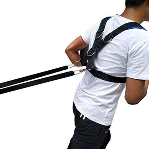 Bandas de resistencia, Kits de arnés de trineo de pesas Arnés de tracción de neumáticos Fitness Entrenamiento de resistencia Entrenamiento para correr Sprint, Velocidad de tracción Entrenamiento de ag Bandas de resistencia, Kits de arnés de trineo de pesas Arnés de tracción de neumáticos Fitness Entrenamiento de resistencia Entrenamiento para correr Sprint, Velocidad de tracción Entrenamiento de ag