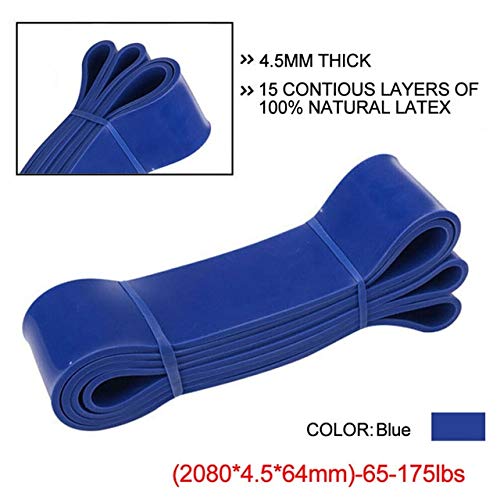 Bandas de Resistencia para Trabajo Pesado Loop Power Gym Fitness Ejercicio Yoga Workout Pilates Workout   Estiramiento Bandas de Entrenamiento de Resistencia   65-175lbs