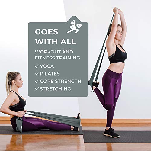 Bandas de Resistencia Terapéuticas Coresteady | Bandas de Fitness de calidad superior para Pilates, Yoga, entrenamiento de fuerza | Fisioterapia y rehabilitación |Para hombres y mujeres |Guía incluida Bandas de Resistencia Terapéuticas Coresteady | Bandas de Fitness de calidad superior para Pilates, Yoga, entrenamiento de fuerza | Fisioterapia y rehabilitación |Para hombres y mujeres |Guía incluida