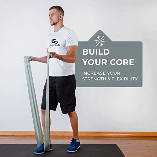 Bandas de Resistencia Terapéuticas Coresteady | Bandas de Fitness de calidad superior para Pilates, Yoga, entrenamiento de fuerza | Fisioterapia y rehabilitación |Para hombres y mujeres |Guía incluida Bandas de Resistencia Terapéuticas Coresteady | Bandas de Fitness de calidad superior para Pilates, Yoga, entrenamiento de fuerza | Fisioterapia y rehabilitación |Para hombres y mujeres |Guía incluida