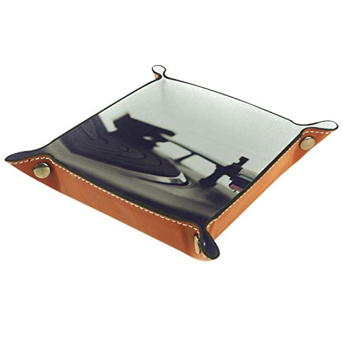 Bandeja de Valet, colección de Cuero de PU, Organizador de bandejas, Caja de Almacenamiento para Relojes, Monedas, Monedas, Billetera, Disco de Vinilo, Vintage Bandeja de Valet, colección de Cuero de PU, Organizador de bandejas, Caja de Almacenamiento para Relojes, Monedas, Monedas, Billetera, Disco de Vinilo, Vintage
