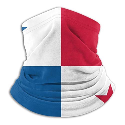 Bandera de los países de Panamá Unisex Invierno Cuello Calentador Polainas Diadema Tubo para clima frío Cubierta facial Bufanda térmica para el cuello Protección UV al aire libre Cubierta para fiestas