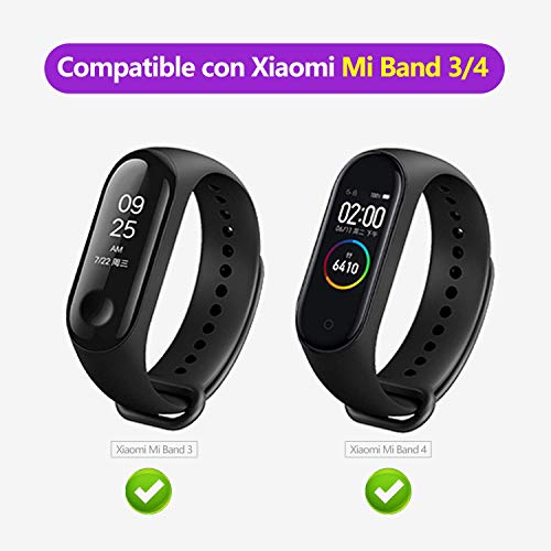 BANGTING 13 PCS Correa Compatible con Pulseras Xiaomi Mi Band 3/4, Correas para Fundas Mi Band 3 Mi Inteligente Band 4 Pulsera Reloj Silicona Banda Reemplazo BANGTING 13 PCS Correa Compatible con Pulseras Xiaomi Mi Band 3/4, Correas para Fundas Mi Band 3 Mi Inteligente Band 4 Pulsera Reloj Silicona Banda Reemplazo