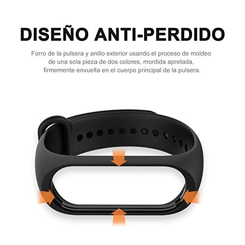 BANGTING 15 PCS Correa Compatible con Pulseras Xiaomi Mi Band 3/4, Correas para Fundas Mi Fit Band 4 My Band 3 Inteligente Funda Miband3 Pulsera Reloj Silicona Banda Reemplazo BANGTING 15 PCS Correa Compatible con Pulseras Xiaomi Mi Band 3/4, Correas para Fundas Mi Fit Band 4 My Band 3 Inteligente Funda Miband3 Pulsera Reloj Silicona Banda Reemplazo