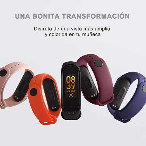 BANGTING 15 PCS Correa Compatible con Pulseras Xiaomi Mi Band 3/4, Correas para Fundas Mi Fit Band 4 My Band 3 Inteligente Funda Miband3 Pulsera Reloj Silicona Banda Reemplazo