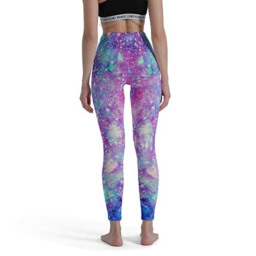 Bannihorse Galaxy Glitter Mirror Mallas anticelulitis Mujer Entrenamiento Cintura Alta Tobillo Largo Opaco Mallas Deportes Pantalones Largos Blanco M Bannihorse Galaxy Glitter Mirror Mallas anticelulitis Mujer Entrenamiento Cintura Alta Tobillo Largo Opaco Mallas Deportes Pantalones Largos Blanco M
