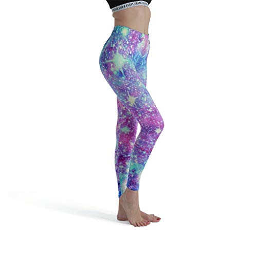 Bannihorse Galaxy Glitter Mirror Mallas anticelulitis Mujer Entrenamiento Cintura Alta Tobillo Largo Opaco Mallas Deportes Pantalones Largos Blanco M Bannihorse Galaxy Glitter Mirror Mallas anticelulitis Mujer Entrenamiento Cintura Alta Tobillo Largo Opaco Mallas Deportes Pantalones Largos Blanco M