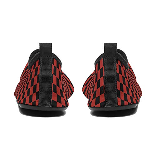 Bannihorse - Zapatos de goma para mujer, color negro y verde, talla 46/47 Bannihorse - Zapatos de goma para mujer, color negro y verde, talla 46/47