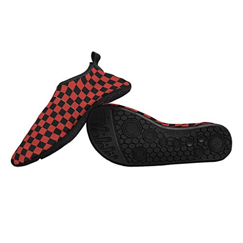 Bannihorse - Zapatos de goma para mujer, color negro y verde, talla 46/47 Bannihorse - Zapatos de goma para mujer, color negro y verde, talla 46/47