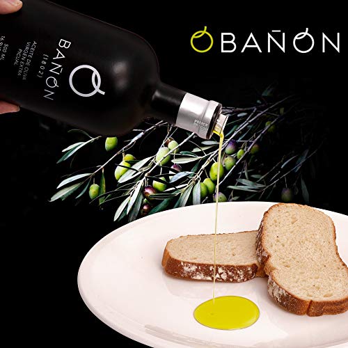 Bañon Aceite de Oliva Virgen Extra Picual Gourmet de Cosecha Temprana Jaén Andalucía Botella 500ml Bañon Aceite de Oliva Virgen Extra Picual Gourmet de Cosecha Temprana Jaén Andalucía Botella 500ml