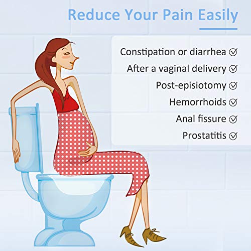 Baños de Asiento/Bidet para Inodoro - Bidé Portátil para Baño de Asiento para el Tratamiento de Hemorroides, Alivio Perineal y Episiotomía, Cuidado Posparto, Mujeres Embarazadas y Ancianos Baños de Asiento/Bidet para Inodoro - Bidé Portátil para Baño de Asiento para el Tratamiento de Hemorroides, Alivio Perineal y Episiotomía, Cuidado Posparto, Mujeres Embarazadas y Ancianos