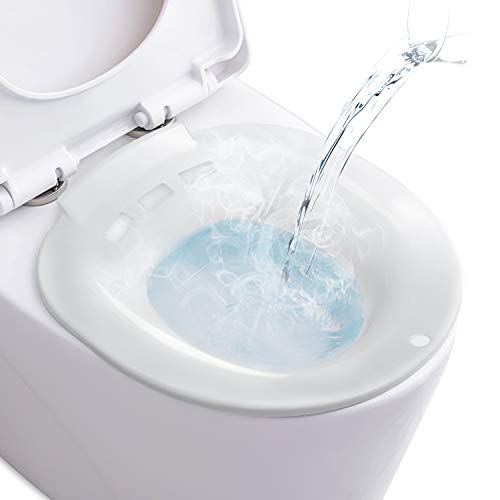 Baños de Asiento/Bidet para Inodoro - Bidé Portátil para Baño de Asiento para el Tratamiento de Hemorroides, Alivio Perineal y Episiotomía, Cuidado Posparto, Mujeres Embarazadas y Ancianos Baños de Asiento/Bidet para Inodoro - Bidé Portátil para Baño de Asiento para el Tratamiento de Hemorroides, Alivio Perineal y Episiotomía, Cuidado Posparto, Mujeres Embarazadas y Ancianos