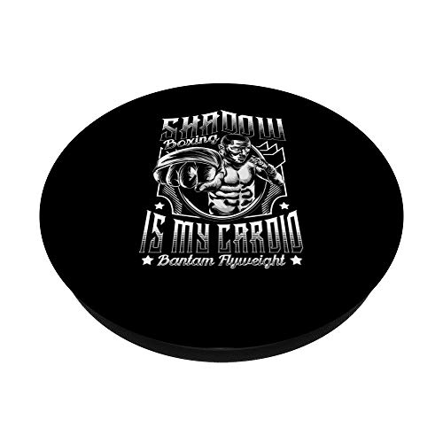 Bantams Flyweight Shadow Boxing Cardio Boxer PopSockets Agarre y Soporte para Teléfonos y Tabletas