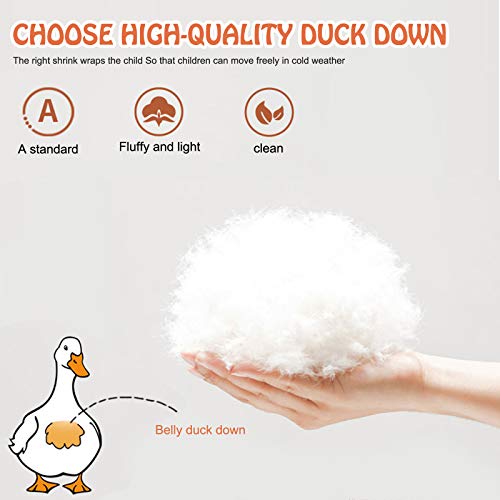 Barakara Bebé con Capucha, Calentar Resistente al Agua Down Algodón Acolchado Chaqueta, Color Sólido Respirable Ligeras Traje de Invierno Abrigo Bebe para Niños 1-7 Años-Rojo Barakara Bebé con Capucha, Calentar Resistente al Agua Down Algodón Acolchado Chaqueta, Color Sólido Respirable Ligeras Traje de Invierno Abrigo Bebe para Niños 1-7 Años-Rojo