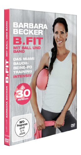 Barbara Becker - B.fit mit Ball und Band: Das Miami Bauch-Beine-Po Training intensiv [Alemania] [DVD]