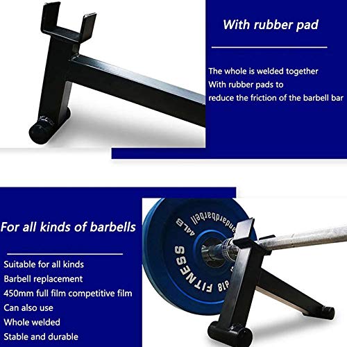 Barbell Jack, Mini Deadlift Jack Stand Fácil de Cargar y Descargar Platos de Pesas, Ejercicio Físico Fuerza Deportiva Culturista Atleta Entrenamiento Cruzado