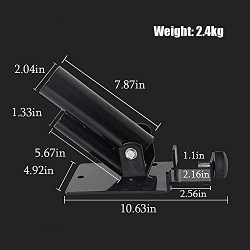 Barbell T-Bar Row Platform Post Insert Landmine Grappler para Barras olímpicas de 1 y 2 Pulgadas, Collares Abrazadera de Barra giratoria de 360 ??° Soporte de Placa de Peso para Ejercicio de Espalda