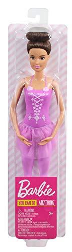 Barbie Bailarina de Ballet latina, muñeca para niños y niñas + 3 años (Mattel GJL6)