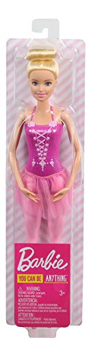 Barbie- Bailarina de Ballet Rubia Muñeca Niños +3 Años (Mattel GJL59)