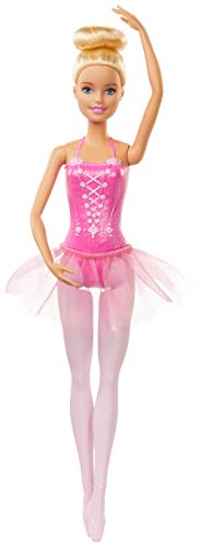 Barbie- Bailarina de Ballet Rubia Muñeca Niños +3 Años (Mattel GJL59)