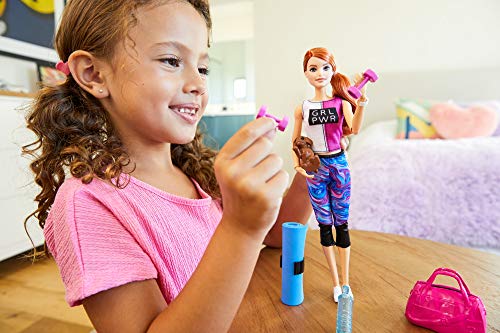 Barbie Bienestar, muñeca con ropa deportiva y accesorios, regalo para niñas y niños 3-9 años (Mattel GJG57) Barbie Bienestar, muñeca con ropa deportiva y accesorios, regalo para niñas y niños 3-9 años (Mattel GJG57)