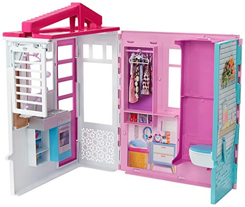 Barbie - Casa de muñecas con accesorios, Multicolor (Mattel FXG54), Embalaje estándar