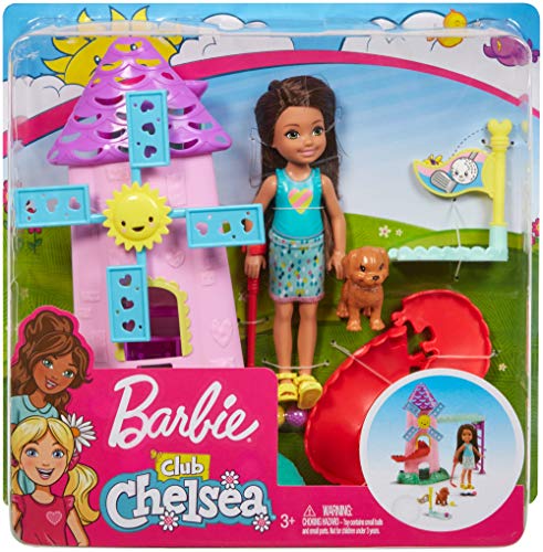 Barbie MuƱeca Chelsea con mini golf, accesorios muƱeca (Mattel FRL85) Barbie MuƱeca Chelsea con mini golf, accesorios muƱeca (Mattel FRL85)
