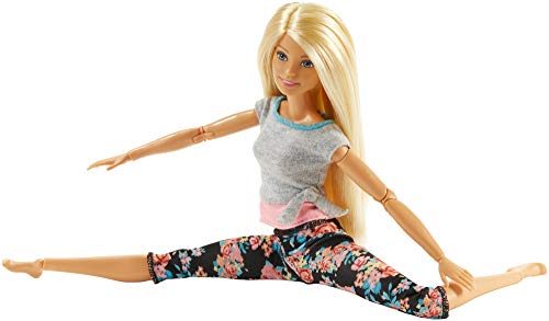 Barbie - Muñeca Fashionista movimiento sin límite, rubia (Mattel FTG81)