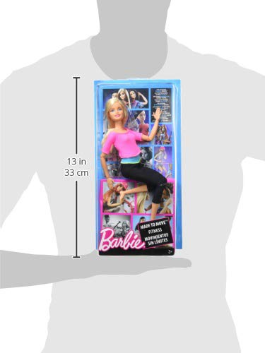 Barbie - Muñeca movimientos sin límites - top color rosa - muñeca articulada - (Mattel DHL82) Barbie - Muñeca movimientos sin límites - top color rosa - muñeca articulada - (Mattel DHL82)