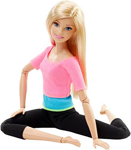 Barbie - Muñeca movimientos sin límites - top color rosa - muñeca articulada - (Mattel DHL82) Barbie - Muñeca movimientos sin límites - top color rosa - muñeca articulada - (Mattel DHL82)