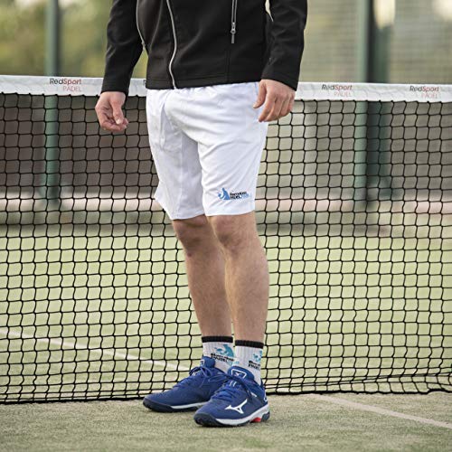 Barcelona Padel Tour Pantalón Corto Hombre Blanco XL