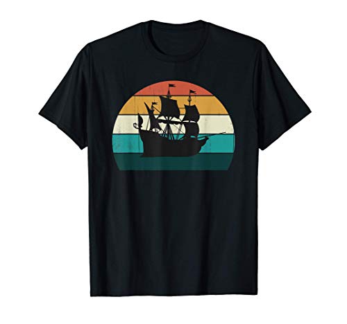 Barco barco de vela para la puesta del sol / galeones Regalo Camiseta Barco barco de vela para la puesta del sol / galeones Regalo Camiseta