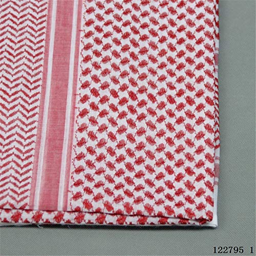 BaronHong Classic Middle Eastern Pattern Cabeza árabe Cubierta Turbante Hombres Musulmanes Pañuelo en la cabeza (rojo, M) BaronHong Classic Middle Eastern Pattern Cabeza árabe Cubierta Turbante Hombres Musulmanes Pañuelo en la cabeza (rojo, M)
