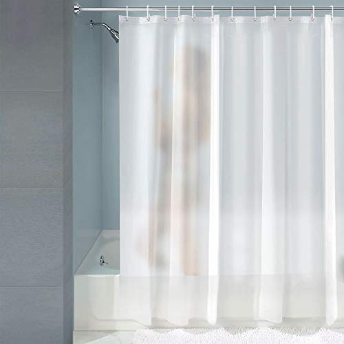 Barra de Cortina de Ducha Extensible 120-210CM, SimpleHome Barra de Cortina de Tensión Sin Taladrar en Acero Inoxidable, Nunca se óxida y Antideslizante, para Baño, Cocina, Armario