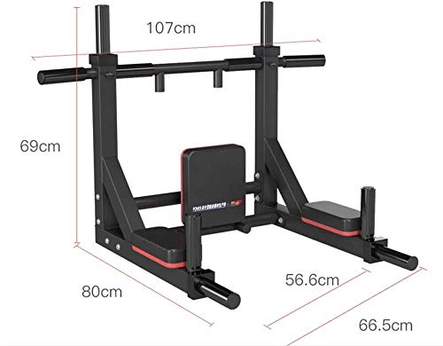 Barra de Dominadas de Pared Elevacin Pull Up Muro en la barra horizontal de interior casero Single Shot Sandbag Plataforma Chin-Principal equipo de la aptitud sienta sube barra de acero resistente Fác