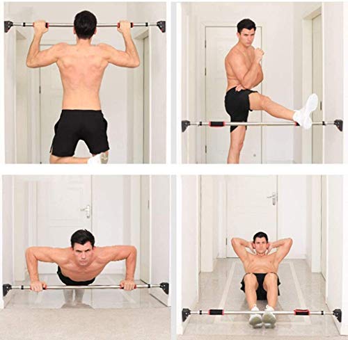 Barra de Dominadas de Pared Elevacin Pull Up Umbral Heavy-Duty multiuso entrenamiento bar portátil Doorframe Gimnasio en casa equipo perfecto for pectorales, entrenamiento de barras con ajustable Anch Barra de Dominadas de Pared Elevacin Pull Up Umbral Heavy-Duty multiuso entrenamiento bar portátil Doorframe Gimnasio en casa equipo perfecto for pectorales, entrenamiento de barras con ajustable Anch