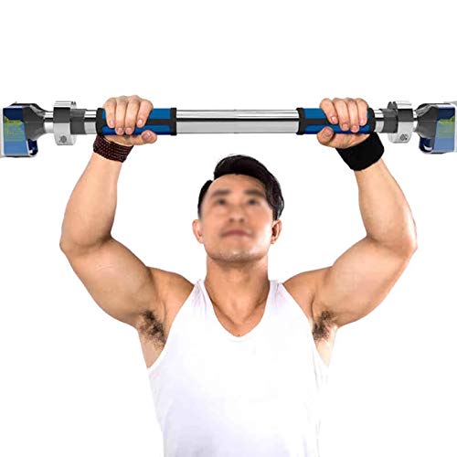 Barra de Dominadas Extensible para Puertas Chin Up Bar Pull Up Bar Acero Sólido Fitness Musculación,130/175cm