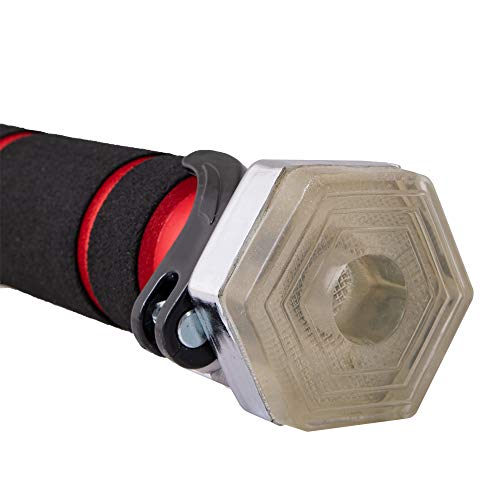 Barra de dominadas SPRINGOS | 60 – 100 cm | 300 kg | Barra de Puerta | Color Negro | Brazo | Entrenamiento de Abdominales | Ajuste Individual | Sujeción Segura (Plata, 60 – 100 cm) Barra de dominadas SPRINGOS | 60 – 100 cm | 300 kg | Barra de Puerta | Color Negro | Brazo | Entrenamiento de Abdominales | Ajuste Individual | Sujeción Segura (Plata, 60 – 100 cm)
