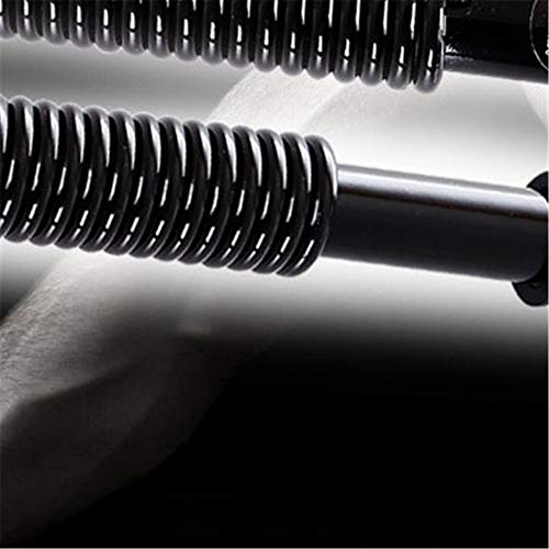 Barra de fuerza del brazo, 40 kg de carbono negro Brazo de resorte muscular Barra de agarre para ejercicio anti-flexión, para gimnasio en casa Fuerza de entrenamiento de fuerza explosiva Fitness Barra de fuerza del brazo, 40 kg de carbono negro Brazo de resorte muscular Barra de agarre para ejercicio anti-flexión, para gimnasio en casa Fuerza de entrenamiento de fuerza explosiva Fitness