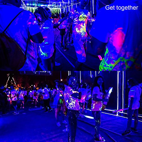 Barra de Luz UV Led, Lacyie 27W 9LED UV Barra Etapa Ultravioleta Luz de Discoteca Fijación Giratoria Botón Encendido Apagado En Cable de Alimentación para Boda Disco Partido Bar Halloween y Navidad Barra de Luz UV Led, Lacyie 27W 9LED UV Barra Etapa Ultravioleta Luz de Discoteca Fijación Giratoria Botón Encendido Apagado En Cable de Alimentación para Boda Disco Partido Bar Halloween y Navidad