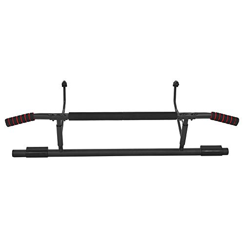 Barra de Tracción para Puerta Plegable, 100 x 26 x 34 cm, Pull Up Bar, Barra de Dominadas del Hogar sin Tornillos, Carga 150 kg