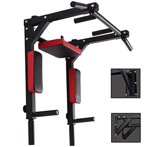 Barra Horizontal Dispositivo Pull-up Multifuncional Barra Horizontal Interior Pared de la casa punzonado de Pared Fija Barras paralelas Equipos de Gimnasia artículos Deportivos Ejercicio en el hogar